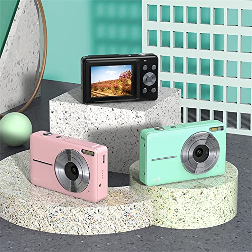 Capture Clear Moments: 1080P HD Camera with 4400MP, 16x Zoom & Anti-Shake – Perfect for Teens