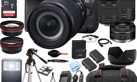 Ultimate Canon Camera Bundle: Unleash Your Creativity with the EOS R5!