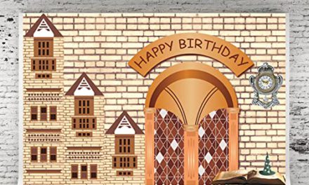 Magical Castle School Birthday Photography Backdrop