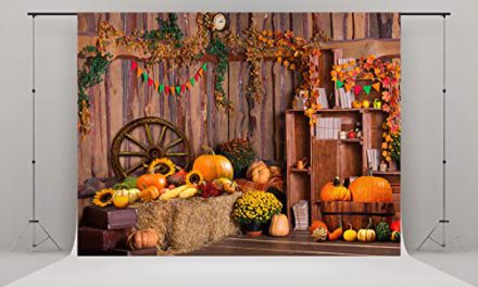 Celebrate Autumn Harvest with Cozy Countryside Background