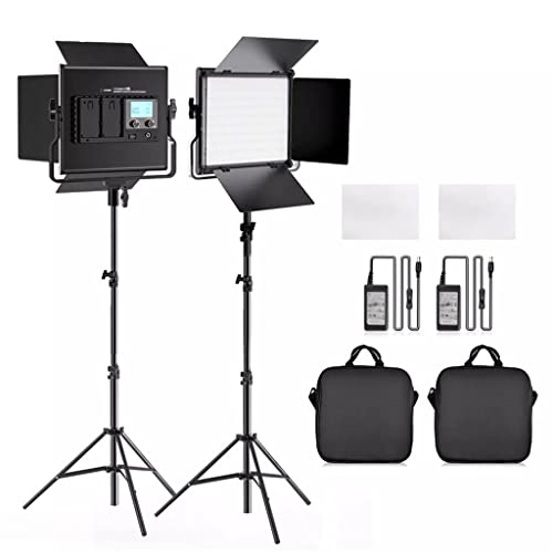 Capture Stunning Outdoor Shots: ZLXDP LED Light Kit Enhances Photography with Dimmable Studio Lamp & 2m Tripod