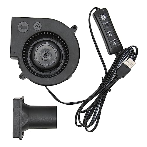 Powerful USB Blower Fan – 3-Speed Cooling