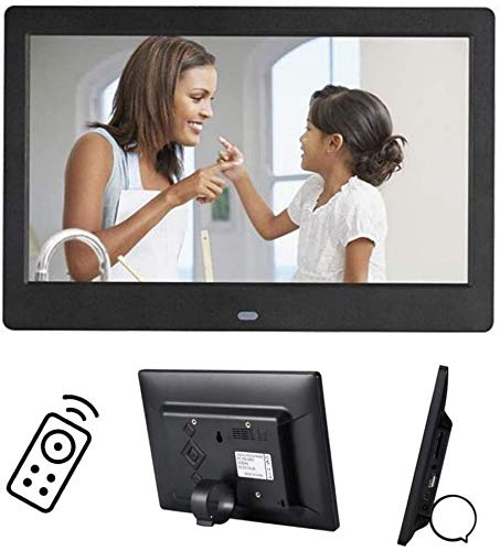 Vibrant 10″ IPS Screen Digital Photo Frame – USB, SD Card Slots, Remote Control