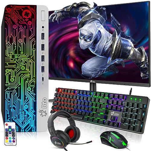 Ultimate Gaming Powerhouse – Intel i5, 16GB DDR4, 512GB SSD, NVIDIA GT-1030, 22″ Monitor