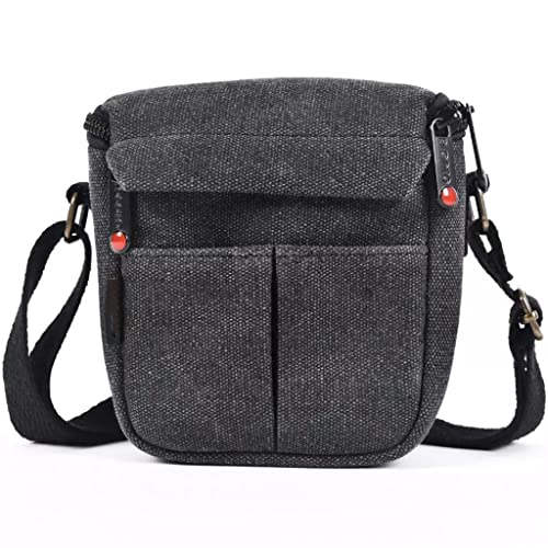 Dustproof Canvas Camera Bag with Sealing Zipper – Protect and Carry Your Digital Camera