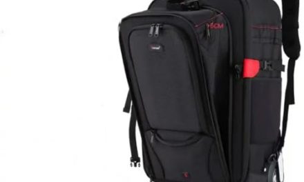 Waterproof DSLR Camera Bag with Carry-on Trolley