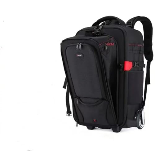 Waterproof DSLR Camera Bag with Carry-on Trolley