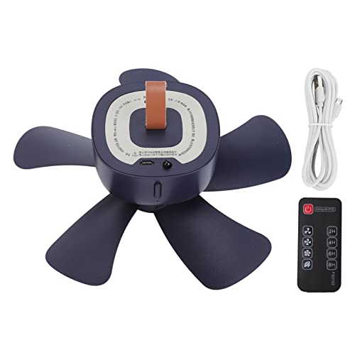 Portable USB Ceiling Fan – Control Air Quality, Stay Cool, and Camp Comfortably