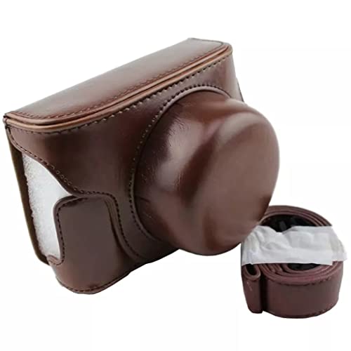 Travel in Style with Waterproof Leather Camera Case