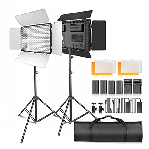 Enhance Studio Photography with Dimmable LED Light Set