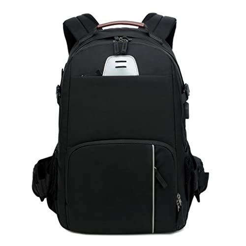 Stylish Anti-theft Camera Backpack with Laptop Sleeve