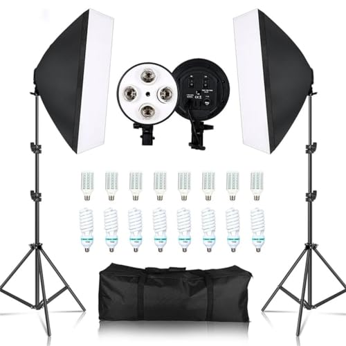 Perfect Lighting Kit for Photography: MJWDP Softbox Set