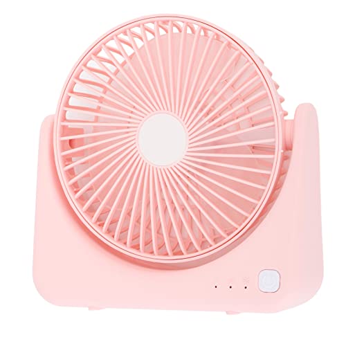 Silent USB Fan: Whisper-Quiet, Portable & Pink