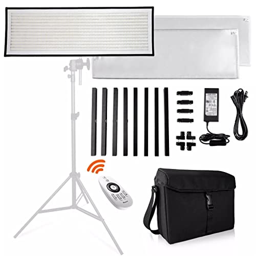 Capture Perfect Moments: APAINI Daylight LED Light Panel – Dimmable, Portable & Remote Controlled