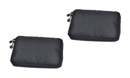 Organize & Carry: 2pc Electronic Accessories Case for Travel