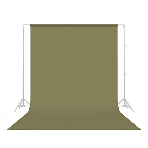 Vibrant Olive Green Photography Backdrop: Perfect for YouTube, Streaming, and Portraits!