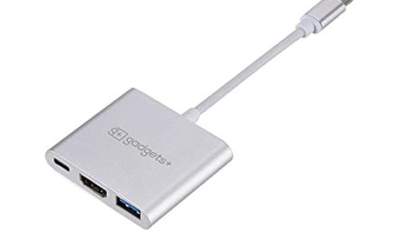 Powerful USB C Hub with HDMI for MacBook, iPad Pro & more