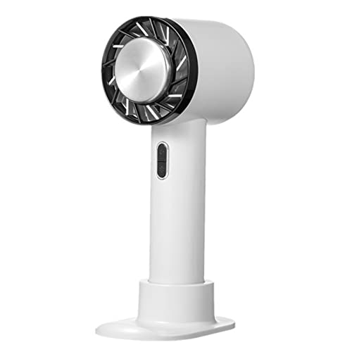 Fast Cooling Handheld Fan: Rechargeable, Portable, Adjustable