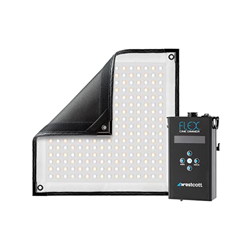 Powerful Westcott Flex Cine Set: 1×1 Bi-Color Mat with Dimmer