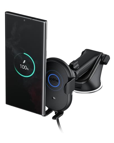 Powerful Wireless Car Phone Holder – Auto Clamping Mount