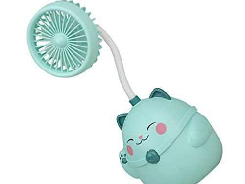 Cooling Cat Fan: Portable, Lucky, Handheld