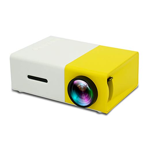 Portable Mini Movie Projector: 1080P Screen, USB/Laptop/Phone Compatible, Built-in Speaker, LED Light Source