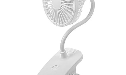 Supercharged Clip-on Fan: Portable, Rechargeable & Adjustable!