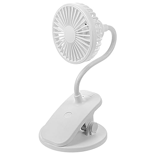 Supercharged Clip-on Fan: Portable, Rechargeable & Adjustable!