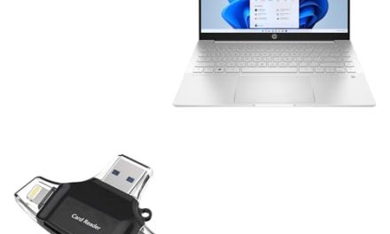 Enhance HP Pavilion Plus 14: AllReader USB – Jet Black