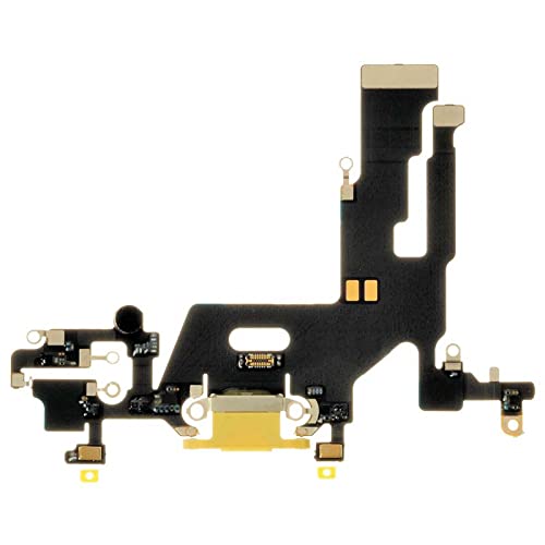 Premium Yellow Flex Cable for Apple iPhone 11: Charge Port Assembly with Separator Card
