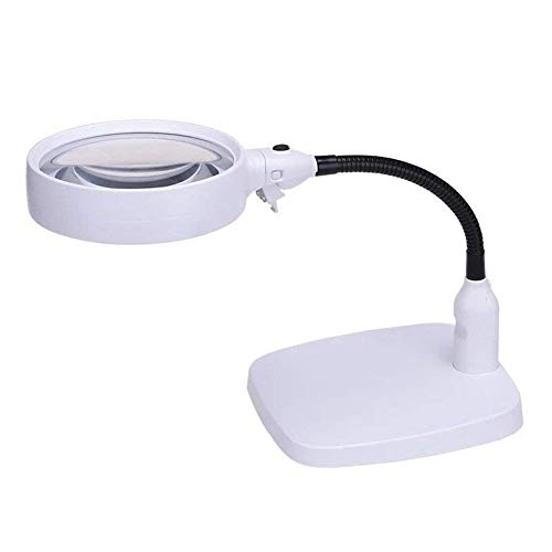 Enhance Vision with High-Def Desktop Magnifier Lamp