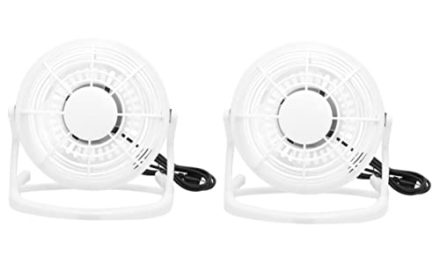 Whisper-Quiet Rechargeable Desk Fan: Stay Cool and Focused