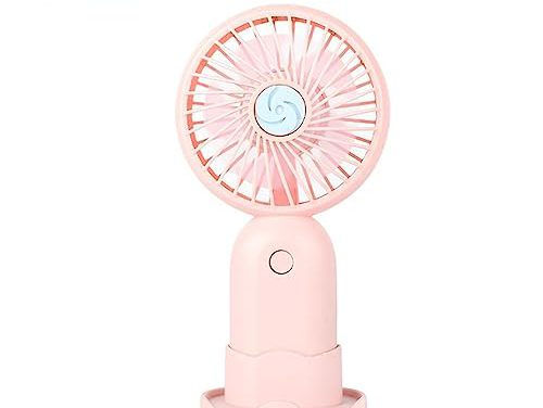 Powerful USB Rechargeable Mini Fan for Office & Home