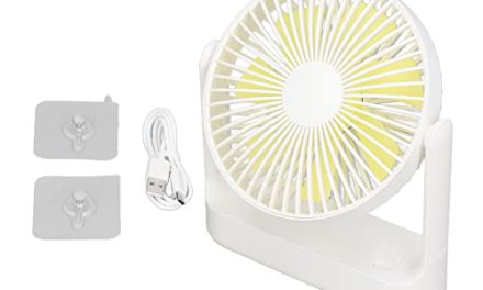 Powerful Portable USB Desk Fan – Cool Anywhere, Anytime!