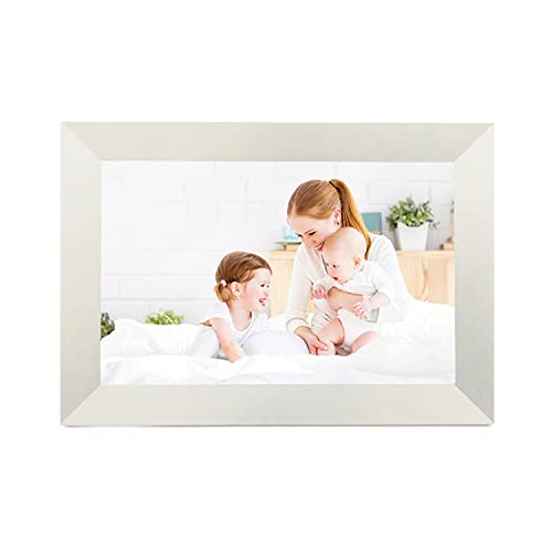 Capture & Share Memories Anywhere: 10″ Digital Photo Frame – Touch Screen, Wall Mountable