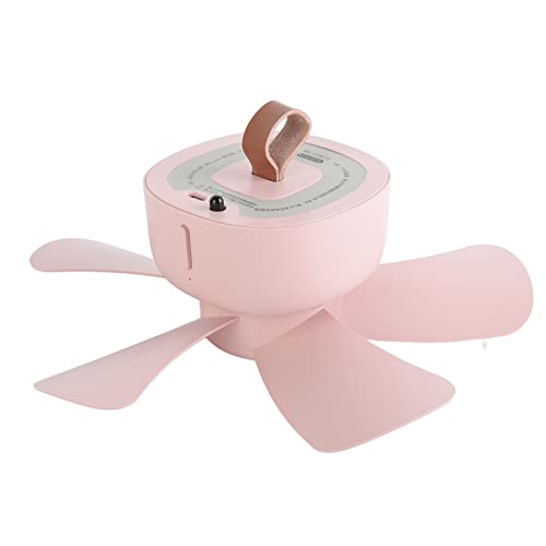 Portable Pink USB Ceiling Fan