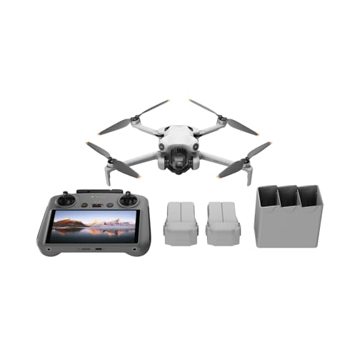 Unleash Your Aerial Adventure: DJI Mini 4 Pro Fly More Combo with 4K HDR Camera and 2 Bonus Batteries!