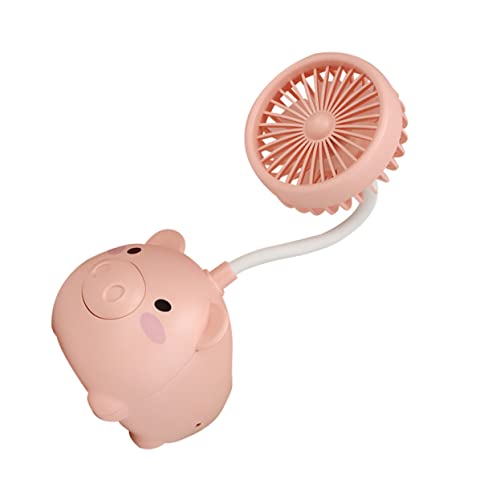 Powerful Pink USB Mini Fan: Veemoon Pig Fan Pen Holder