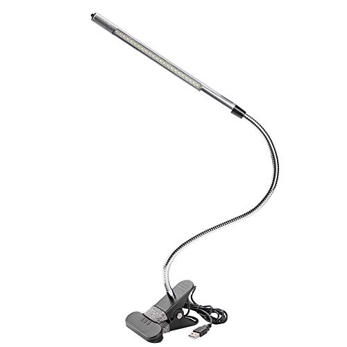 Portable USB Lamp – Clip-on, Adjustable, High Flexibility, High Brightness