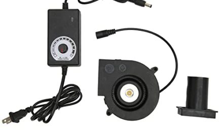 Powerful 120mm Mini Blower Fan: Cool Your Devices Fast!