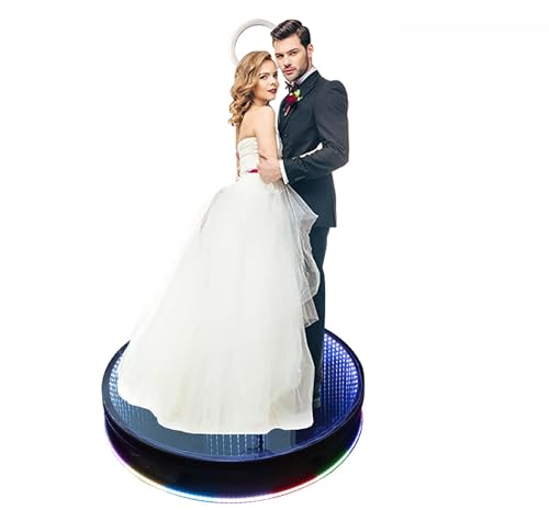 Ultimate Party Pleaser: Portable 360° Photo Booth with Ring Light & Remote Control