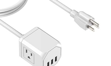 Power Up! LAX Gadgets Surge Protector: Boosts outlets, charges devices