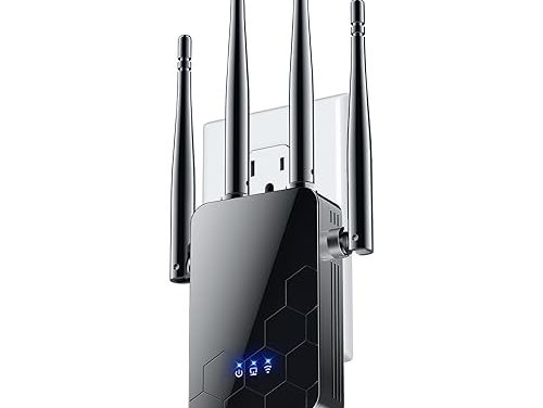 Supercharge Your WiFi: 2024 Internet Booster for Massive Coverage, Lightning-Fast Amplifier, Effortless Setup!