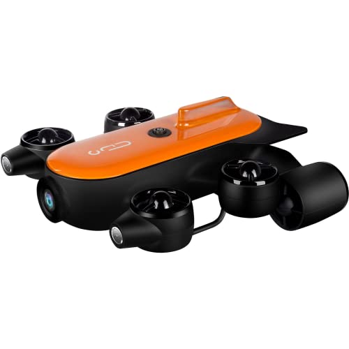 Capture Epic Underwater Adventures: Camoro T1 4K UHD RC ROV with Claw & Real-time Streaming
