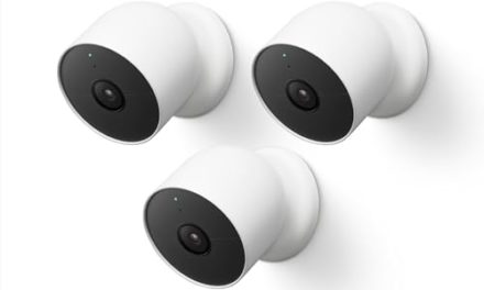Get 3 Google Nest Cam – Capture Indoors/Outdoors