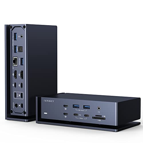 Supercharged Thunderbolt 4 Dock: Ultra-fast, 6K@60Hz, 40Gbps, 96W PD