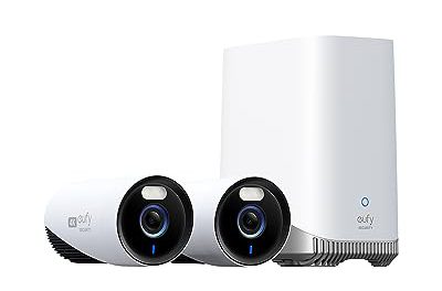 Capture Security with eufyCam E330: 4K Outdoor Kit, 24/7 Recording, Face Recognition AI!