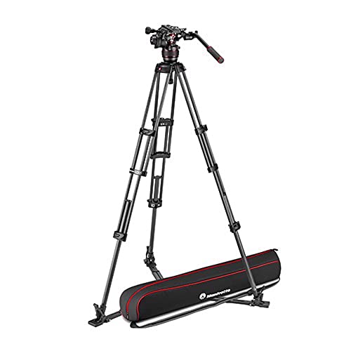 Capture Stunning Videos with Manfrotto Nitrotech 608 Fluid Head and Carbon Fiber Twin Leg Tripod