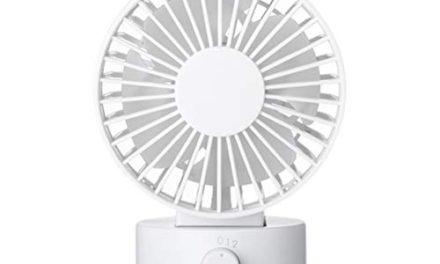 Silent USB Rechargeable Desktop Fan: Stay Cool at Your Desk