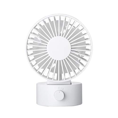 Silent USB Rechargeable Desktop Fan: Stay Cool at Your Desk